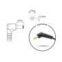 Acer Aspire 5735Z Nabíječka na notebook 65W 19V 3.42A (5.5x1.7) - acer, packard bell